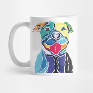 Smiling Happy Pitbull Mug